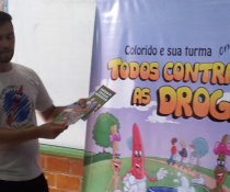 SENSIBILIZAÇÃO AOS ALUNOS DOS 5º E 6º ANOS PARA IMPLANTAÇÃO DO COLORIR SUSTENTÁVEL - CARIACICA