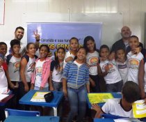SENSIBILIZAÇÃO AOS ALUNOS DOS 5º E 6º ANOS PARA IMPLANTAÇÃO DO COLORIR SUSTENTÁVEL - CARIACICA