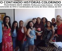PROJETO CONTANDO HISTÓRIAS COLORINDO VIDAS! COM A PARTICIPAÇÃO DA PROFESSORA IVANA ESTEVES