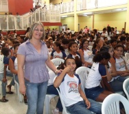 COLORIR É CONVIDADO PARA O LANÇAMENTO DAS OBRAS DA ESCOLA TEOTÔNIO B. VILELA EM CARIACIA