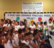 COLORIR É CONVIDADO PARA O LANÇAMENTO DAS OBRAS DA ESCOLA TEOTÔNIO B. VILELA EM CARIACIA