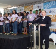 COLORIR É CONVIDADO PARA O LANÇAMENTO DAS OBRAS DA ESCOLA TEOTÔNIO B. VILELA EM CARIACIA