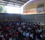 APRESENTAÇÃO DOS ALUNOS DA PROF GINA EMEF VALÉRIA MARIA MIRANDA - SHOW DE TALENTOS - PC3ES