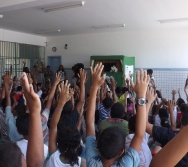 PC3ES - CULMINÂNCIA DO PROJETO NA ESCOLA CIDADE POMAR - VESPERTINO