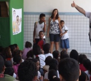 PC3ES - CULMINÂNCIA DO PROJETO NA ESCOLA CIDADE POMAR - VESPERTINO