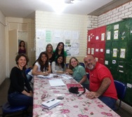 Reunião de adesão ao Projeto NA TRILHA DOS VALORES da EMEF AMÉRICO GUIMARÃES COSTA - SERRA
