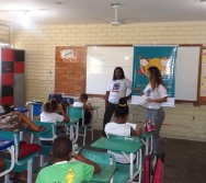 NA TRILHA DOS VALORES - CAPRI DE ALUNOS - ESCOLA ESCOLA EMEF AMÉRICO GUIMARÃES - SERRA