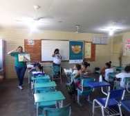 NA TRILHA DOS VALORES - CAPRI DE ALUNOS - ESCOLA ESCOLA EMEF AMÉRICO GUIMARÃES - SERRA