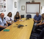 VISITA DO SR. ARNE DALE COORDENADOR DA AIN NO BRASIL A ELKEM E NA OSCIP COLORIR