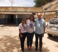 VISITA DO SR. ARNE DALE COORDENADOR DA AIN NO BRASIL A ELKEM E NA OSCIP COLORIR