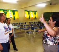 VISITA DO SR. ARNE DALE COORDENADOR DA AIN NO BRASIL A ELKEM E NA OSCIP COLORIR