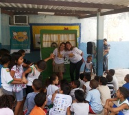 FESTEJOS DO PROJETO NA TRILHA DOS VALORES - EMEF ANTÔNIO VIEIRA DE REZENDE - CENTRAL CARAPINA