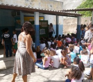 FESTEJOS DO PROJETO NA TRILHA DOS VALORES - EMEF ANTÔNIO VIEIRA DE REZENDE - CENTRAL CARAPINA