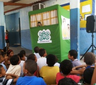 FESTEJOS DO PROJETO NA TRILHA DOS VALORES - EMEF ANTÔNIO VIEIRA DE REZENDE - CENTRAL CARAPINA