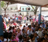 FESTEJOS DO PROJETO NA TRILHA DOS VALORES - EMEF ANTÔNIO VIEIRA DE REZENDE - CENTRAL CARAPINA