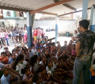 FESTEJOS DO PROJETO NA TRILHA DOS VALORES - EMEF ANTÔNIO VIEIRA DE REZENDE - CENTRAL CARAPINA