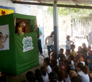 FESTEJOS DO PROJETO NA TRILHA DOS VALORES - EMEF ANTÔNIO VIEIRA DE REZENDE - CENTRAL CARAPINA