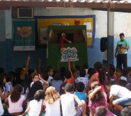 FESTEJOS DO PROJETO NA TRILHA DOS VALORES - EMEF ANTÔNIO VIEIRA DE REZENDE - CENTRAL CARAPINA