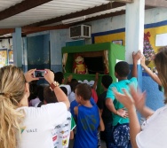 FESTEJOS DO PROJETO NA TRILHA DOS VALORES - EMEF ANTÔNIO VIEIRA DE REZENDE - CENTRAL CARAPINA