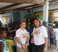 FESTEJOS DO PROJETO NA TRILHA DOS VALORES - EMEF ANTÔNIO VIEIRA DE REZENDE - CENTRAL CARAPINA