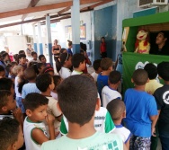 FESTEJOS DO PROJETO NA TRILHA DOS VALORES - EMEF ANTÔNIO VIEIRA DE REZENDE - CENTRAL CARAPINA