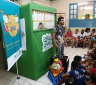 FESTEJOS DO PROJETO NA TRILHA DOS VALORES - EMEF ANTÔNIO VIEIRA DE REZENDE - CENTRAL CARAPINA