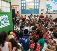 FESTEJOS DO PROJETO NA TRILHA DOS VALORES - EMEF ANTÔNIO VIEIRA DE REZENDE - CENTRAL CARAPINA