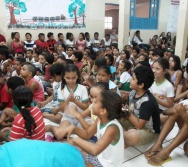 FESTEJOS DO PROJETO NA TRILHA DOS VALORES - EMEF ANTÔNIO VIEIRA DE REZENDE - CENTRAL CARAPINA