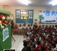 FESTEJOS DO PROJETO NA TRILHA DOS VALORES - EMEF ANTÔNIO VIEIRA DE REZENDE - CENTRAL CARAPINA