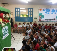 FESTEJOS DO PROJETO NA TRILHA DOS VALORES - EMEF ANTÔNIO VIEIRA DE REZENDE - CENTRAL CARAPINA