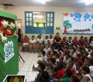 FESTEJOS DO PROJETO NA TRILHA DOS VALORES - EMEF ANTÔNIO VIEIRA DE REZENDE - CENTRAL CARAPINA