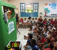 FESTEJOS DO PROJETO NA TRILHA DOS VALORES - EMEF ANTÔNIO VIEIRA DE REZENDE - CENTRAL CARAPINA