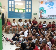 FESTEJOS DO PROJETO NA TRILHA DOS VALORES - EMEF ANTÔNIO VIEIRA DE REZENDE - CENTRAL CARAPINA