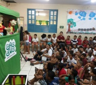 FESTEJOS DO PROJETO NA TRILHA DOS VALORES - EMEF ANTÔNIO VIEIRA DE REZENDE - CENTRAL CARAPINA