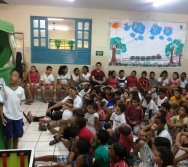 FESTEJOS DO PROJETO NA TRILHA DOS VALORES - EMEF ANTÔNIO VIEIRA DE REZENDE - CENTRAL CARAPINA