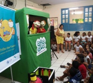 FESTEJOS DO PROJETO NA TRILHA DOS VALORES - EMEF ANTÔNIO VIEIRA DE REZENDE - CENTRAL CARAPINA