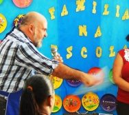 FAMÍLIA NA ESCOLA - CMEI Mª AMÉLIA - P. CARAPEBUS