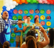 FAMÍLIA NA ESCOLA - CMEI Mª AMÉLIA - P. CARAPEBUS