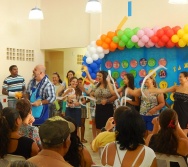 FAMÍLIA NA ESCOLA - CMEI Mª AMÉLIA - P. CARAPEBUS