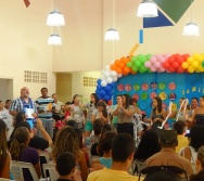 FAMÍLIA NA ESCOLA - CMEI Mª AMÉLIA - P. CARAPEBUS