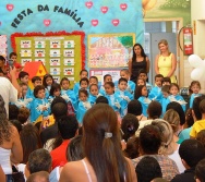 FAMÍLIA NA ESCOLA - CMEI INTEGRAÇÃO - MATA DA SERRA