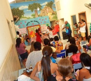 FAMÍLIA NA ESCOLA - CMEI INTEGRAÇÃO - MATA DA SERRA