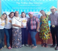 LANÇAMENTO DOS PAINÉIS DO PROJETO NA TRILHA DOS VALORES