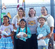 LANÇAMENTO DOS PAINÉIS DO PROJETO NA TRILHA DOS VALORES