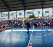 LANÇAMENTO DOS PAINÉIS DO PROJETO NA TRILHA DOS VALORES