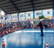 LANÇAMENTO DOS PAINÉIS DO PROJETO NA TRILHA DOS VALORES