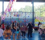 LANÇAMENTO DOS PAINÉIS DO PROJETO NA TRILHA DOS VALORES