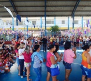 LANÇAMENTO DOS PAINÉIS DO PROJETO NA TRILHA DOS VALORES