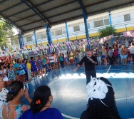 LANÇAMENTO DOS PAINÉIS DO PROJETO NA TRILHA DOS VALORES