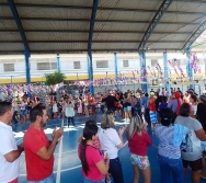 LANÇAMENTO DOS PAINÉIS DO PROJETO NA TRILHA DOS VALORES